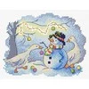 MP Studia Beldizart Kryželiu siuvinėjimo rinkinys "Snow Fun" SM-736