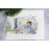 MP Studia Beldizart Kryželiu siuvinėjimo rinkinys "Snow Fun" SM-736