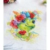 MP Studia Beldizart Siuvinėjimo kryželiu rinkinys "Romantiškas drakonas" 15x15 cm SM-758 (D)