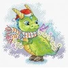 MP Studia Beldizart Kryželiu siuvinėjimo rinkinys "Apstulbinantis apdaras" 15x15 cm SM-760 (D)