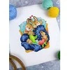 MP Studia Beldizart Kryželiu siuvinėjimo rinkinys "Bunny's Dreams" SM-769