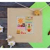 MP Studia Beldizart Kryželių siuvinėjimo rinkinys "Mini Sampler. Pancake Week" SNV-943