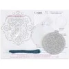MP Studia Beldizart Kryželio siuvinėjimo rinkinys "Šerkšno raštas" ST-1085