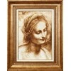 Beldizart Skaičiuojamo kryželiu siuvinėjimo rinkinys "Madonos atvaizdas 1507-1508" 27x38.5 cm S/MK100