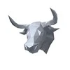 Beldizart Wizardi 3D popieriaus modelis Jautis PP-1BUL-SLV