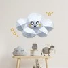 Beldizart WIZARDI 3D popieriaus maketai Cloud PP-1OBL-WHT