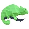 Beldizart WIZARDI 3D popieriaus modeliavimo rinkinys Chameleon PP-1XAM-2GRI