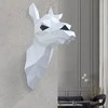 Beldizart WIZARDI 3D popieriaus amatų modeliai Lama (balta) PP-1LAM-WHT