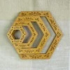 Embroidery Craft BOBKOVA ANNA FOP, reg. Nr. 2917408480 Žiedas su magnetais 14x16 cm (Ąžuolas) PM-018-1416O
