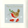 Bothy Threads Cross stitch "Christmas Card - Step Into Christmas" XMAS31 10x10 cm