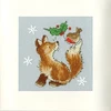 Bothy Threads Cross stitch "Christmas Card - Christmas Friends" XMAS29 10x10 cm
