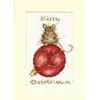 Bothy Threads Cross stitch "Christmas Card - Merry Christmouse" XMAS50 10x16 cm