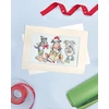 Bothy Threads Cross stitch "Christmas Card - Wrap, Ribbon, Gift!" XMAS78 16 xx 10 cm