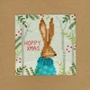 Bothy Threads Cross stitch "Christmas Card - Xmas Hare" XMAS10 10x10 cm