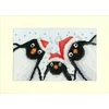 Bothy Threads Cross stitch "Christmas Card - Penguin Selfie" XMAS89 16x10 cm