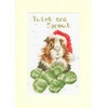 Bothy Threads Cross stitch "Christmas Card Twist And Sprout" XMAS58 10x16 cm