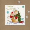 Bothy Threads Cross stitch "Christmas Card - Counting Snowflakes" XMAS18 10x10 cm