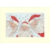 Bothy Threads Cross stitch "Christmas Card - Santa Selfie" XMAS88 16x10 cm