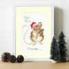 Bothy Threads Cross stitch "Christmas Card - 'Tis The Season" XMAS56 10x16 cm