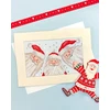 Bothy Threads Cross stitch "Christmas Card - Santa Selfie" XMAS88 16x10 cm