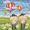 Bothy Threads Cross stitch kit "A Cheeky Escape" XLP5 26x26 cm