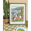 Bothy Threads Cross stitch kit "A Circus Of Puffins" XDD9 26x36 cm