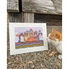 Bothy Threads Cross stitch kit "A Cosy Clowder" XEB2 32x18 cm