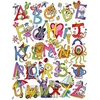 Bothy Threads Cross stitch kit "Alphabet Fun" XJR8 35x45 cm