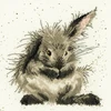Bothy Threads Cross stitch kit "Bath Time" XHD16 26x26 cm