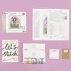 Bothy Threads Cross stitch kit "Be Kind To Yourself" XG56 22x27 cm