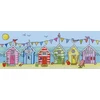 Bothy Threads Cross stitch kit "Beach Hut Fun" XJR19 37x15 cm