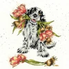 Bothy Threads Cross stitch kit "Blooming With Love" XHD99 26x26 cm