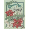 Bothy Threads Cross stitch kit "Blooming Lovely Christmas" XAS3 17x23 cm