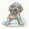 Bothy Threads Cross stitch kit "Bubbles And Barks" XHD130 26x26 cm