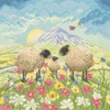 Bothy Threads Cross stitch kit "Butterflies And Babies" XLP10 26x26 cm