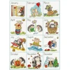 Bothy Threads Cross stitch kit "Calendar Creatures" XMS15 31x41 cm