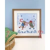 Bothy Threads Cross stitch kit "Candy Cane Capers" XSS35 26x26 cm