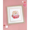 Bothy Threads Cross stitch kit "Cherished Love" XFA2 15x17 cm