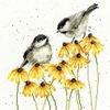 Bothy Threads Cross stitch kit "Chitter Chatter" XHD77 26x26 cm