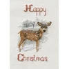 Bothy Threads Cross stitch kit "Christmas Card - Deer in a Snowstorm" DWCDX56 9x13.3 cm
