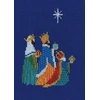 Bothy Threads Cross stitch kit "Christmas Card Three Kings" DWCDX12 9x13.3 cm