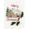 Bothy Threads Cross stitch kit "Christmas Card - Christmas Cottage" DWCDX26 9x13.3 cm