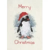 Bothy Threads Cross stitch kit "Christmas Card - Penguin" DWCDX20 9x13.3 cm