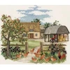 Bothy Threads Cross stitch kit "Countryside - Appletree Farm" DWCON07 20x17 cm