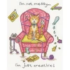 Bothy Threads Cross stitch kit "Crafty Cat" XCD2 14x17 cm