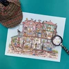 Bothy Threads Cross stitch kit "Cut Thru' Who Dunnit" XCT45 36x28 cm