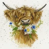 Bothy Threads Cross stitch kit "Daisy Coo" XHD42 26x26 cm