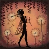 Bothy Threads Cross stitch kit "Dandelion Fairy" XE5P 26x26 cm