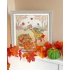 Bothy Threads Cross stitch kit "Fall Friends" XSS32 26x26 cm