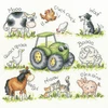 Bothy Threads Cross stitch kit "Farmyard Friends" XKG11 26x26 cm